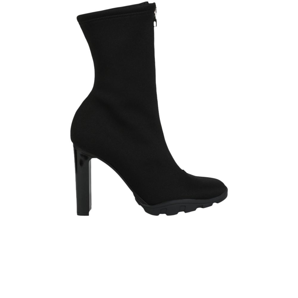 Pre-owned Alexander Mcqueen Wmns Slim Tread Ankle Boot 'black' | Women's Size 37