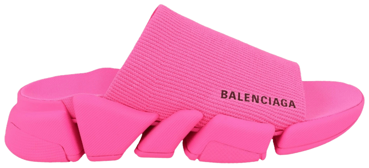 Balenciaga Wmns Speed 20 Slide Pink Fluorescent