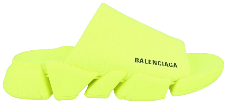 Balenciaga Speed 20 Slide Fluo Yellow