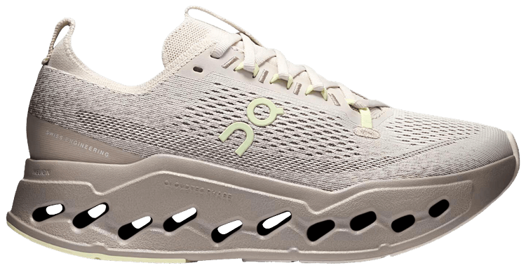 ON Wmns Cloudsurfer Max Pelican Limelight