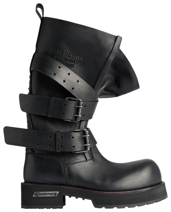 Balenciaga Venom Boot Brown Black