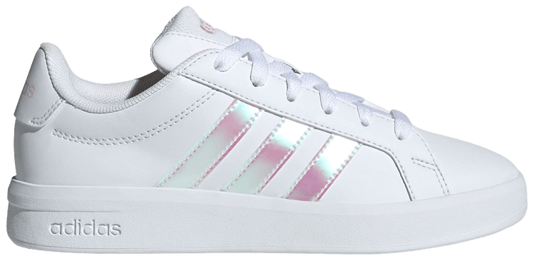 adidas Grand Court 30 J Cloud White Iridescent