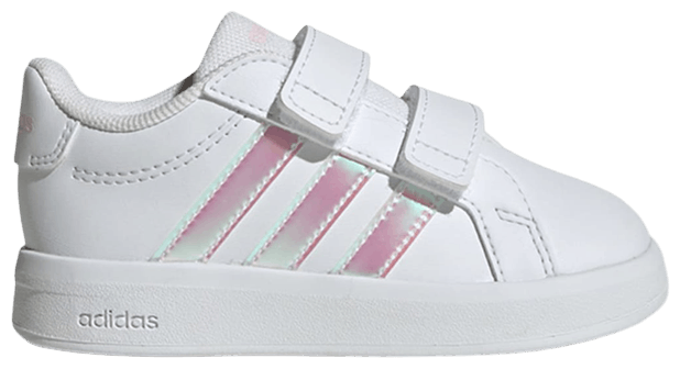 adidas Grand Court 30 Toddler Cloud White Iridescent
