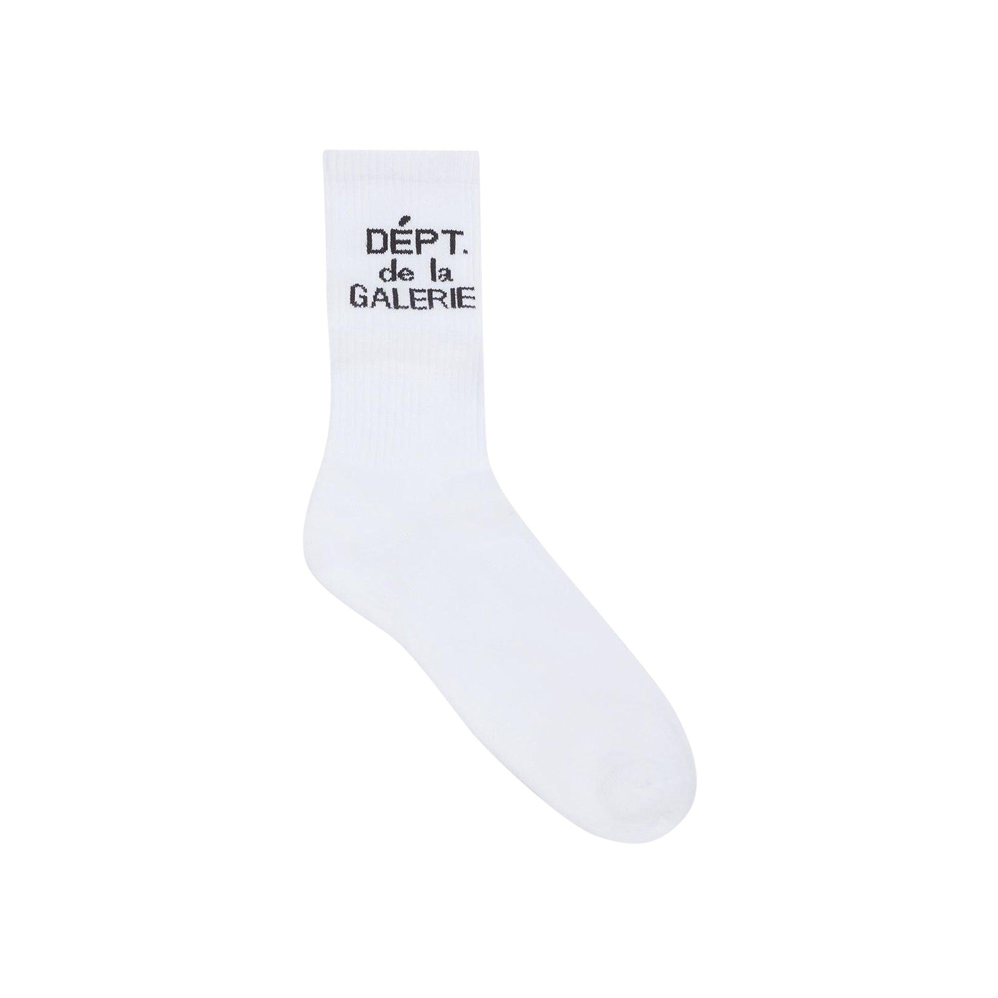 Pre-owned Gallery Dept. Socks 'clean White' | Men's Size Onesize