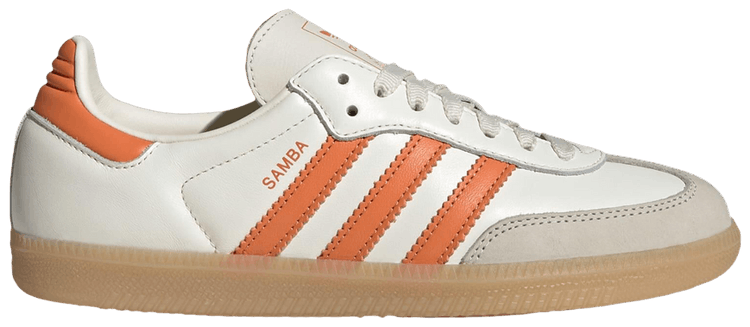 adidas Wmns Samba OG Off White Dusky Orange Gum