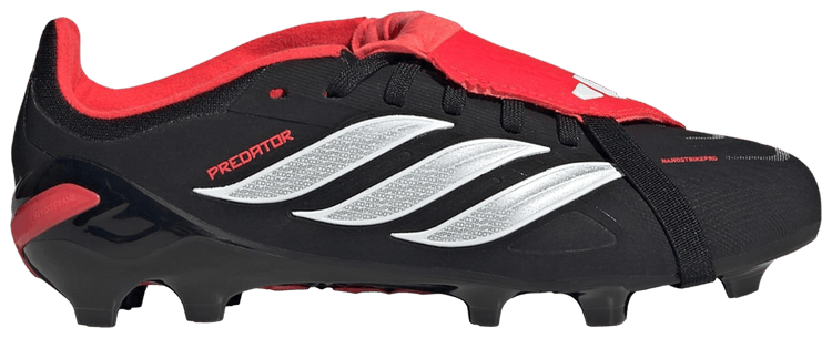 adidas Predator Elite Fold Over Tongue FG Core Black Cloud White