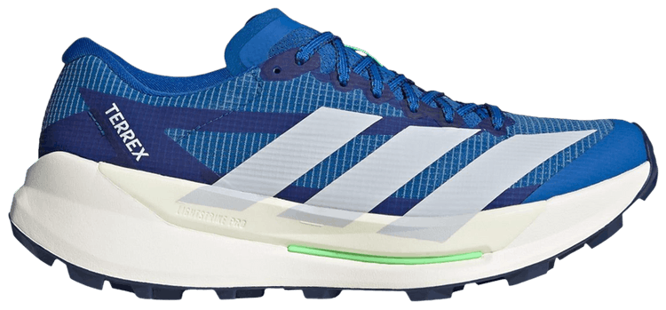 adidas Trail Terrex Agravic Trail Blue Dash Grey Lime Burst