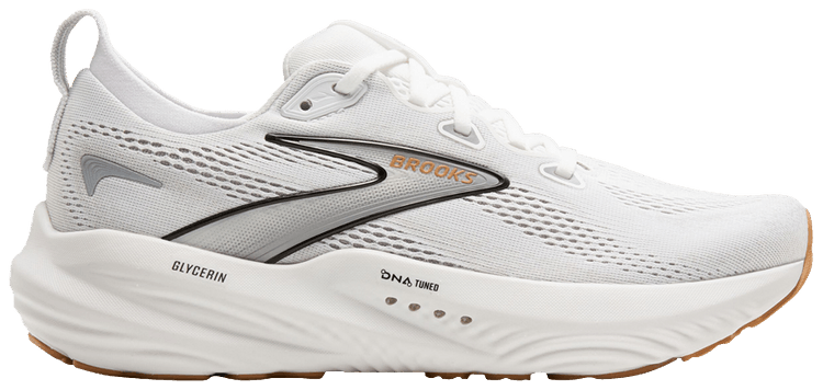 Brooks Wmns Glycerin 22 White Grey Black