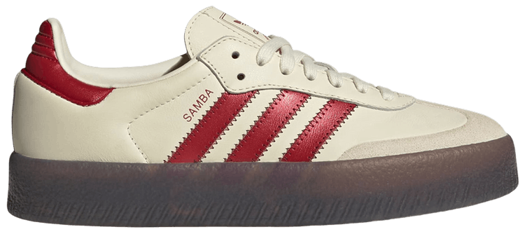 adidas Wmns Sambae Cream White Victory Red