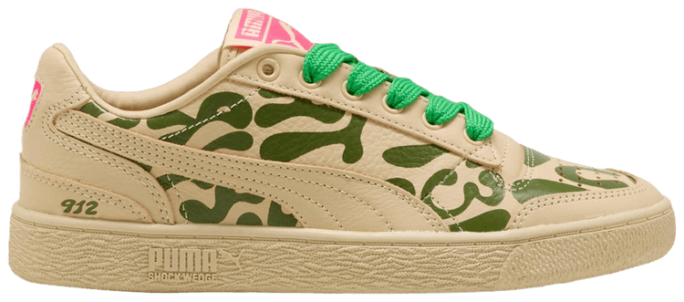 Flaujae x Puma Wmns Majesty Canvas Green Fruit Pure Pink