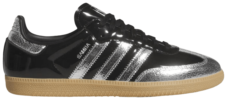 adidas Samba Core Black Silver Metallic