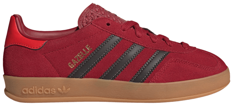 adidas Gazelle Indoor J Team Victory Red Aurora Coffee