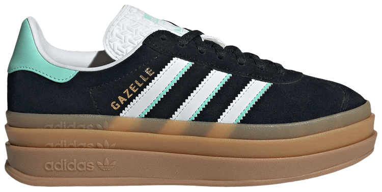 adidas Gazelle Bold J Core Black Cloud White Gum