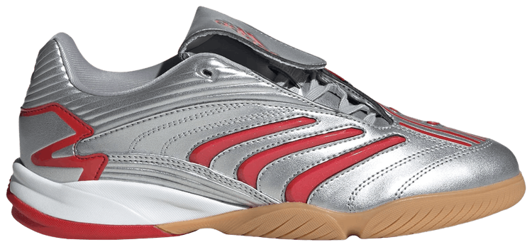 adidas Wmns Predator Sala Silver Metallic Better Scarlet