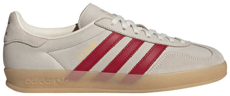 adidas Gazelle Indoor Cream White Team Victory Red Gum