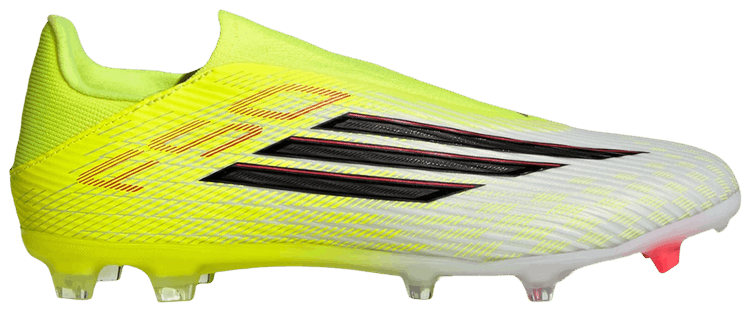 adidas F50 League Laceless FG MG Team Solar Yellow Core Black Lucid Red