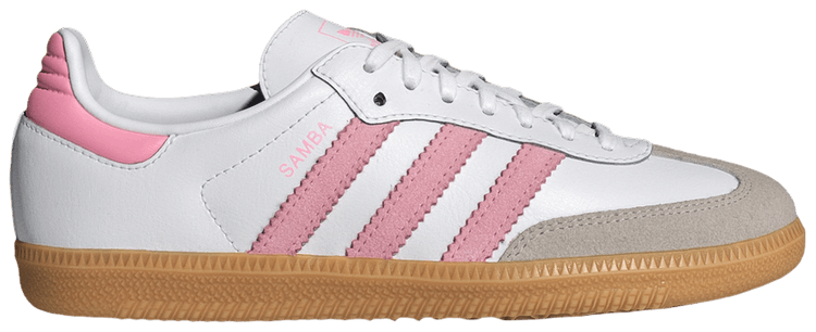 adidas Samba OG J Cloud White Light Pink Gum