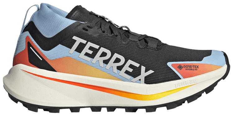 adidas Wmns Terrex Agravic GORE TEX Trail Core Black Cloud White Glow Blue