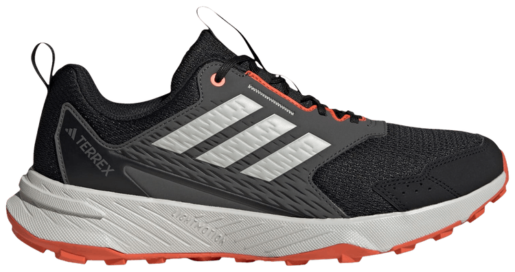 adidas Tracefinder Trail Core Black Grey Semi Impact Orange