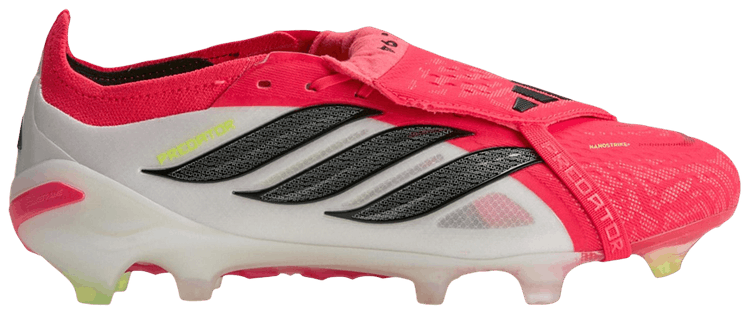 adidas Predator Elite Fold Over Tongue FG Lucid Red Core Black Cloud White