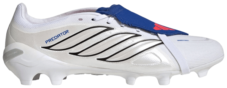adidas Predator League Fold Over Tongue FG Cloud White Zero Metalic Royal Blue