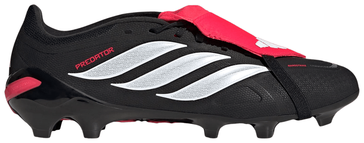 adidas Predator League Fold Over Tongue FG Core Black Cloud White Lucid Red