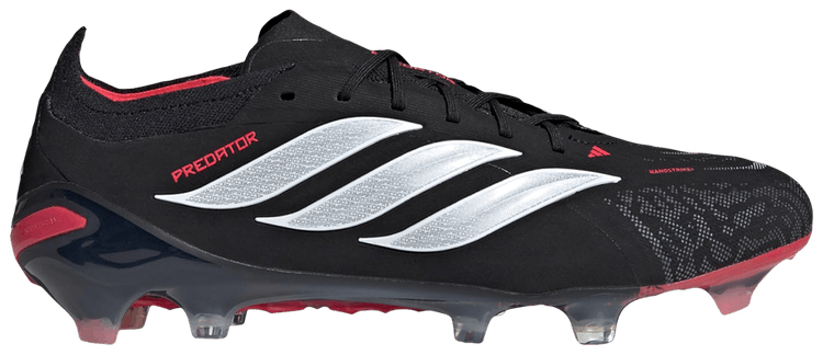 adidas Predator Elite FG Core Black Cloud White Lucid Red