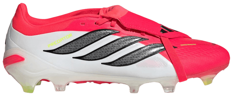 adidas Predator Pro Fold Over Tongue FG Lucid Red Core Black Cloud White