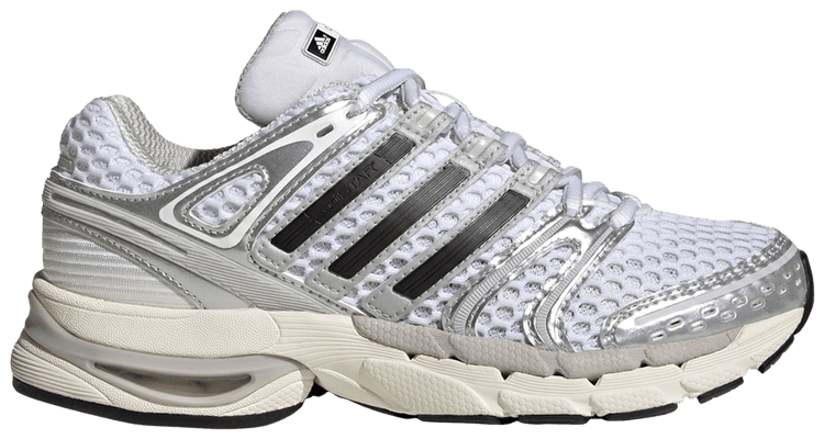 adidas Adistar Control 5 J Cloud White Silver Metallic Grey