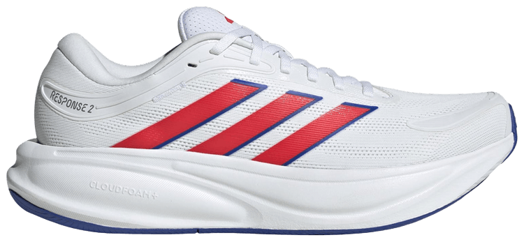 adidas Response 2 Cloud White Pure Ruby Core Black