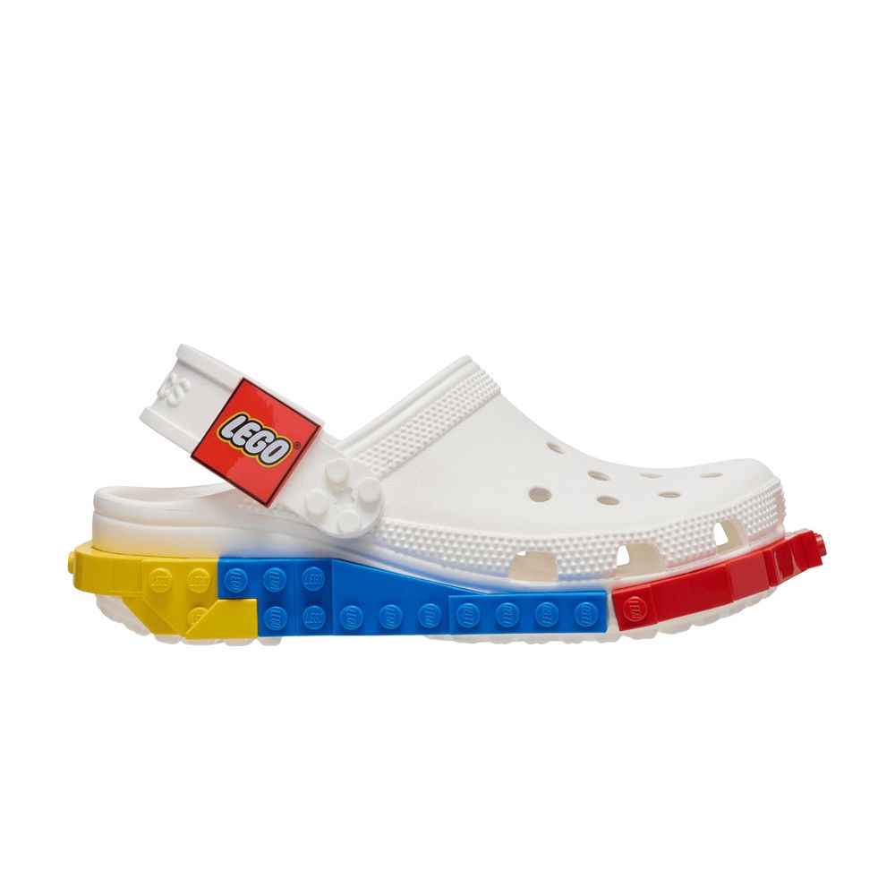 Pre-owned Crocs Lego X  Creativity Clog Kids 'white' | Kid's Size 4