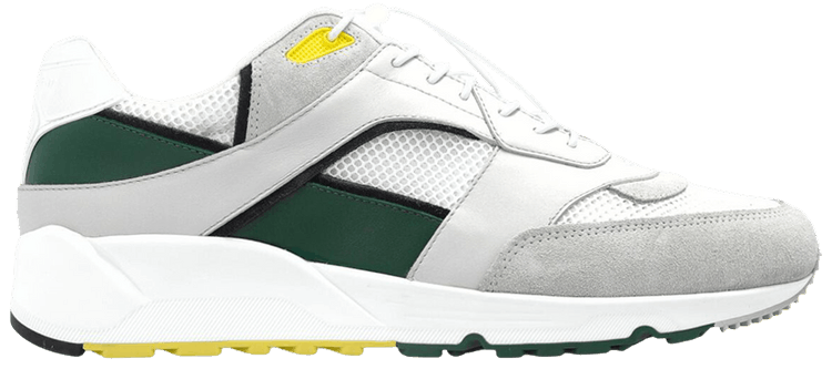 Saint Laurent Bump Sneaker White Grey Green