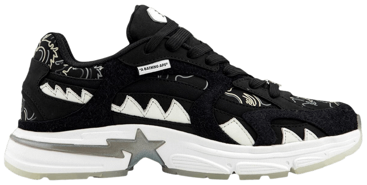 88Rising x BAPE Shark Sta Black
