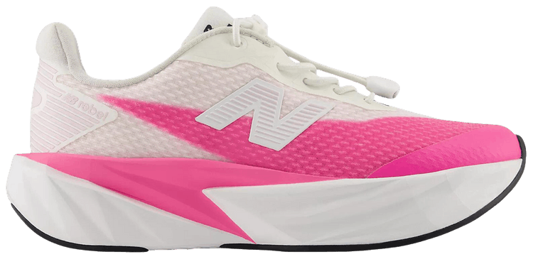 New Balance FuelCell Rebel Bungee Lace Little Kid Pink Heat