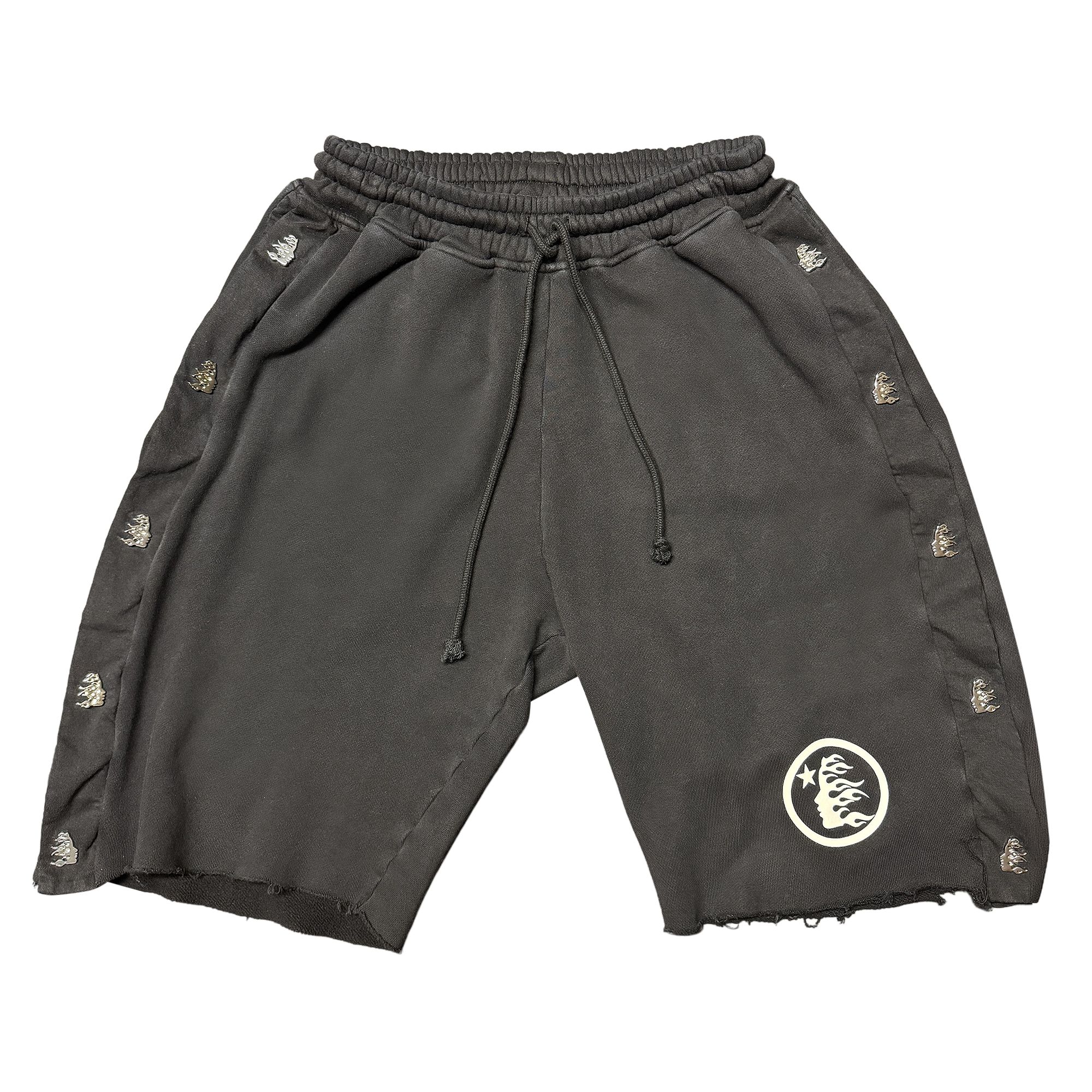 Pre-owned Hellstar Mirror Face Shorts 'black' | Men's Size M