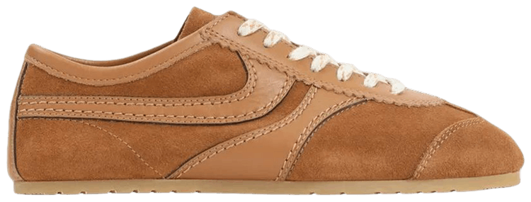 Dries Van Noten Wmns Suede Capsule Sneaker Tan