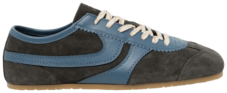 Dries Van Noten Leather Snesker Steel