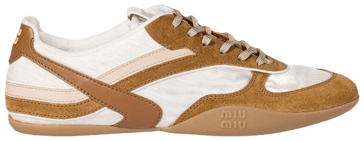Miu Miu Wmns Gymnasium Technical Sneaker Talco Cannella