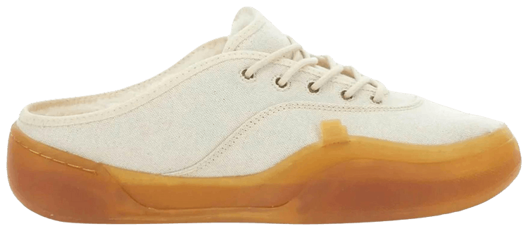 ERL Camino Low Skate Mule Dirty White