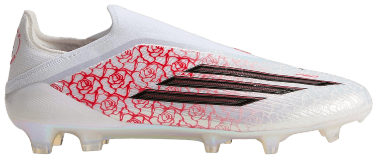 Lamine Yamal x adidas F50 Elite Laceless FG Cloud White Black Lucid Red