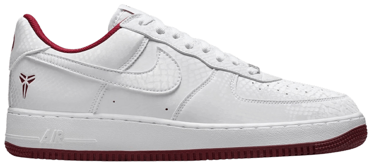 Kobe Bryant x Nike Air Force 1 Low Lower Merion Pack   White Team Red