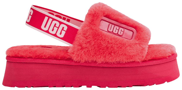 UGG Wmns Disco Slide Sandal Hibiscus Pink