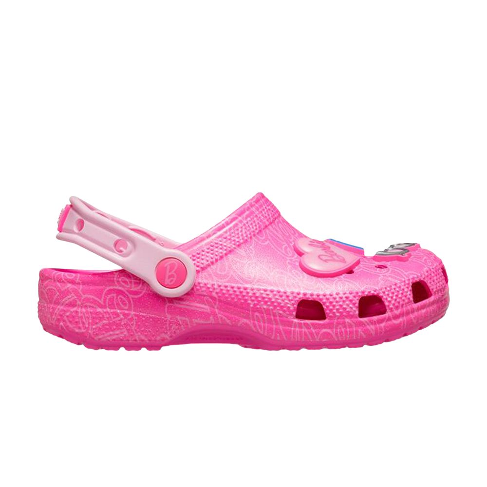 Pre-owned Crocs Barbie X  Classic Clog Kids 'pink' | Kid's Size 2