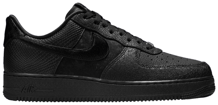 Nike Air Force 1 Low 07 LX Black Pony Hair Snakeskin