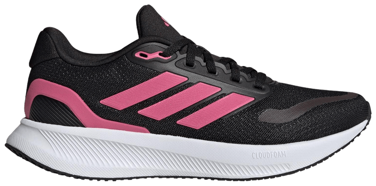 adidas Wmns Runfalcon 5 Core Black Pink Fusion Cloud White