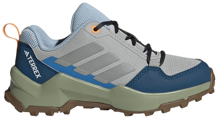 adidas Terrex AX4R J Grey Reflective Silver Glow Blue