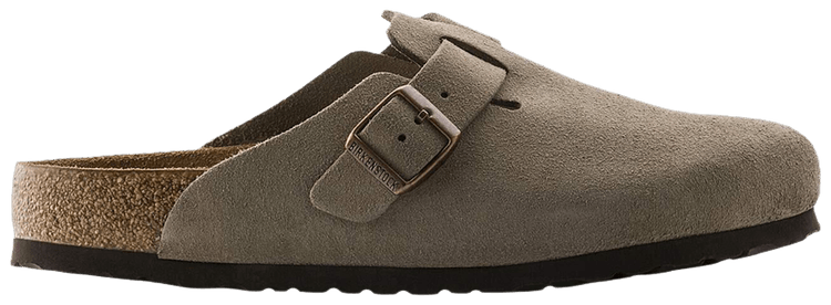 Birkenstock Wmns Boston Soft Footbed Taupe