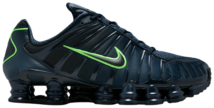 Nike Shox TL Thunder Blue Green Strike