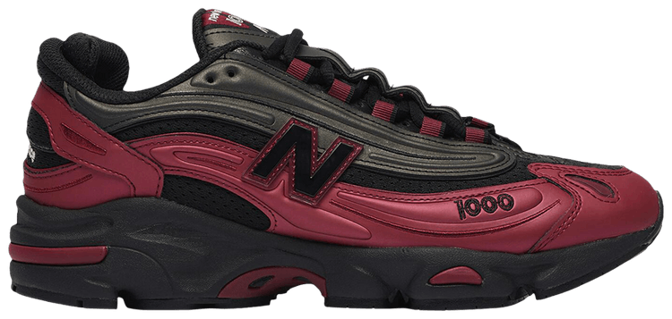 New Balance 1000 Black Burgundy