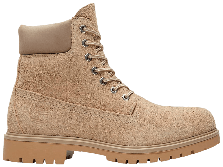 Timberland 6 Inch Waterproof Boot Natural Suede